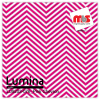 15'' x 5 Yards Lumina® 9203 Matte Pink Chevron 1 year Unpunched 2.4 Mil Heat Transfer Vinyl (Color code 076)