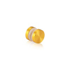 3/4'' Diameter Gold Anodized Aluminum, Mall Front Clamp (Material Thickness Accepted: 1/4'' to 1/2'')