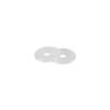 Nylon Washer, 7/8'' OD x 1/4'' ID x 0.02'' Thick. (For 1/4-20 Stud)