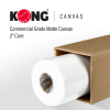 44'' x 40' Roll - Commercial Grade Matte 100% Polyester Canvas - 2'' Core (Pack of 4)