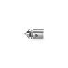 1/2'' Diameter X 1/2'' Barrel Length Stainless Steel Standoffs Conical Head  Satin Brushed Finish (for Indoor) [Required Material Hole Size: 3/8'']