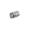 3/4'' Diameter X 1'' Barrel Length Stainless Steel Sandoffs Flat Head Satin Brushed Finish (for Inside Use) [Required Material Hole Size: 3/8'']