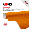 48'' x 50 Yard Roll - Kong Orange Engineering Grade Reflective Media w/ Permanent Adhesive
