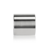 3/8-16 Threaded Barrels Diameter: 1 1/2'', Length: 1 1/2'',  Stainless Steel 304, Brushed Satin Finish [Required Material Hole Size: 3/8'' ]