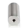 3/8-16 Threaded Barrels Diameter: 1 1/2'', Length: 3'',  Stainless Steel 304, Brushed Satin Finish [Required Material Hole Size: 3/8'' ]