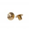 Low Profile Champagne Anodized Aluminum Bolt 5/16-18 Thread, Length 5/16'', 3/32'' Hex Broach