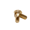 Champagne Anodized Aluminum Bolt 5/16-18 Thread, Length 7/8'', 5/32'' Hex Broach