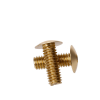 Champagne Anodized Aluminum Bolt 5/16-18 Thread, Length 7/8'', 5/32'' Hex Broach