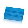 MBS 5'' x 3'' Blue Squeegee, Hard Hardness w/ Hole for belt attachment for Vinyl Application