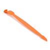 1'' Orange Mini Magnetic Corner Wrap Squeegee, Medium Hardness with 6-1/2'' Handle