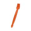 1'' Orange Mini Magnetic Corner Wrap Squeegee, Medium Hardness with 6-1/2'' Handle