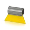 2'' Yellow Turbo Water Blade with Silver Handle Grip, for Window Tint