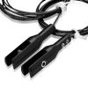 Suspended Cable System Kit (2 full set) Aluminum Black Matte Anodized finish - 1/16'' Diameter Cable