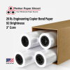 34'' x 500' Rolls - 20# Engineering Bond - 3'' Core (Pack of 4)