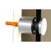 1'' Diameter X 1'' Barrel Length, Aluminum Rounded Head Standoffs, Bronze Anodized Finish Easy Fasten Standoff (For Inside / Outside use) [Required Material Hole Size: 7/16'']