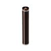 1/2'' Diameter X 2-1/2'' Barrel Length, Aluminum Rounded Head Standoffs, Bronze Anodized Finish Easy Fasten Standoff (For Inside / Outside use) [Required Material Hole Size: 3/8'']