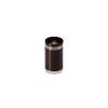 5/8'' Diameter X 3/4'' Barrel Length, Aluminum Rounded Head Standoffs, Bronze Anodized Finish Easy Fasten Standoff (For Inside / Outside use) [Required Material Hole Size: 7/16'']