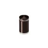 3/4'' Diameter X 1'' Barrel Length, Aluminum Rounded Head Standoffs, Bronze Anodized Finish Easy Fasten Standoff (For Inside / Outside use) [Required Material Hole Size: 7/16'']