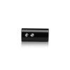 Aluminum Ceiling Mounted Material Holder, Black Anodized Finish