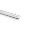 Aluminum Silver Banner Rails with Rollers, 72'' Length