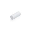 1/2'' Diameter X 1'' Barrel Length, Affordable Aluminum Standoffs, White Coated Finish Easy Fasten Standoff (For Inside / Outside use) [Required Material Hole Size: 3/8'']