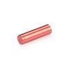 1/2'' Diameter X 1-1/2'' Barrel Length, Affordable Aluminum Standoffs, Copper Anodized Finish Easy Fasten Standoff (For Inside / Outside use) [Required Material Hole Size: 3/8'']