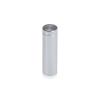 1/2'' Diameter X 1-1/2'' Barrel Length, Affordable Aluminum Standoffs, Silver Anodized Finish Easy Fasten Standoff (For Inside / Outside use) [Required Material Hole Size: 3/8'']