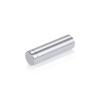 1/2'' Diameter X 1-1/2'' Barrel Length, Affordable Aluminum Standoffs, Silver Anodized Finish Easy Fasten Standoff (For Inside / Outside use) [Required Material Hole Size: 3/8'']