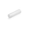 1/2'' Diameter X 1-1/2'' Barrel Length, Affordable Aluminum Standoffs, White Coated Finish Easy Fasten Standoff (For Inside / Outside use) [Required Material Hole Size: 3/8'']