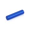 1/2'' Diameter X 2'' Barrel Length, Affordable Aluminum Standoffs, Blue Anodized Finish Easy Fasten Standoff (For Inside / Outside use) [Required Material Hole Size: 3/8'']