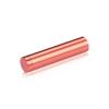 1/2'' Diameter X 2'' Barrel Length, Affordable Aluminum Standoffs, Copper Anodized Finish Easy Fasten Standoff (For Inside / Outside use) [Required Material Hole Size: 3/8'']