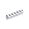 1/2'' Diameter X 2'' Barrel Length, Affordable Aluminum Standoffs, Silver Anodized Finish Easy Fasten Standoff (For Inside / Outside use) [Required Material Hole Size: 3/8'']