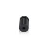 5/8'' Diameter X 3/4'' Barrel Length, Affordable Aluminum Standoffs, Black Anodized Finish Easy Fasten Standoff (For Inside / Outside use) [Required Material Hole Size: 7/16'']