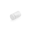 5/8'' Diameter X 3/4'' Barrel Length, Affordable Aluminum Standoffs, White Coated Finish Easy Fasten Standoff (For Inside / Outside use) [Required Material Hole Size: 7/16'']