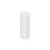 5/8'' Diameter X 1-1/2'' Barrel Length, Affordable Aluminum Standoffs, White Coated Finish Easy Fasten Standoff (For Inside / Outside use) [Required Material Hole Size: 7/16'']