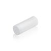 5/8'' Diameter X 1-1/2'' Barrel Length, Affordable Aluminum Standoffs, White Coated Finish Easy Fasten Standoff (For Inside / Outside use) [Required Material Hole Size: 7/16'']