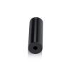 5/8'' Diameter X 2'' Barrel Length, Affordable Aluminum Standoffs, Black Anodized Finish Easy Fasten Standoff (For Inside / Outside use) [Required Material Hole Size: 7/16'']