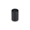 3/4'' Diameter X 1'' Barrel Length, Affordable Aluminum Standoffs, Black Anodized Finish Easy Fasten Standoff (For Inside / Outside use) [Required Material Hole Size: 7/16'']