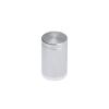 3/4'' Diameter X 1'' Barrel Length, Affordable Aluminum Standoffs, Silver Anodized Finish Easy Fasten Standoff (For Inside / Outside use) [Required Material Hole Size: 7/16'']