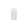 3/4'' Diameter X 1'' Barrel Length, Affordable Aluminum Standoffs, White Coated Finish Easy Fasten Standoff (For Inside / Outside use) [Required Material Hole Size: 7/16'']