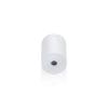 3/4'' Diameter X 1'' Barrel Length, Affordable Aluminum Standoffs, White Coated Finish Easy Fasten Standoff (For Inside / Outside use) [Required Material Hole Size: 7/16'']