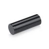 3/4'' Diameter X 2'' Barrel Length, Affordable Aluminum Standoffs, Black Anodized Finish Easy Fasten Standoff (For Inside / Outside use) [Required Material Hole Size: 7/16'']