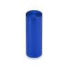 3/4'' Diameter X 2'' Barrel Length, Affordable Aluminum Standoffs, Blue Anodized Finish Easy Fasten Standoff (For Inside / Outside use) [Required Material Hole Size: 7/16'']