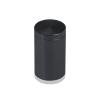 1'' Diameter X 1-1/2'' Barrel Length, Affordable Aluminum Standoffs, Black Anodized Finish Easy Fasten Standoff (For Inside / Outside use) [Required Material Hole Size: 7/16'']