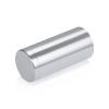 1'' Diameter X 2'' Barrel Length, Affordable Aluminum Standoffs, Silver Anodized Finish Easy Fasten Standoff (For Inside / Outside use) [Required Material Hole Size: 7/16'']
