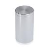 1-1/4'' Diameter X 2'' Barrel Length, Affordable Aluminum Standoffs, Silver Anodized Finish Easy Fasten Standoff (For Inside / Outside use) [Required Material Hole Size: 7/16'']