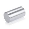 1-1/4'' Diameter X 2'' Barrel Length, Affordable Aluminum Standoffs, Silver Anodized Finish Easy Fasten Standoff (For Inside / Outside use) [Required Material Hole Size: 7/16'']