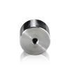 5/16-18 Threaded Barrels Diameter: 1 1/2'', Length: 1'', Polished Finish Grade 304 [Required Material Hole Size: 3/8'' ]