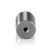 5/16-18 Threaded Barrels Diameter: 1 1/4'', Length: 1 1/2'', Brushed Satin Finish Grade 304 [Required Material Hole Size: 3/8'' ]