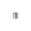 10-24 Threaded Barrels Diameter: 1/2'', Length: 1/2'', Polished Stainless Steel Grade 304 [Required Material Hole Size: 7/32'' ]